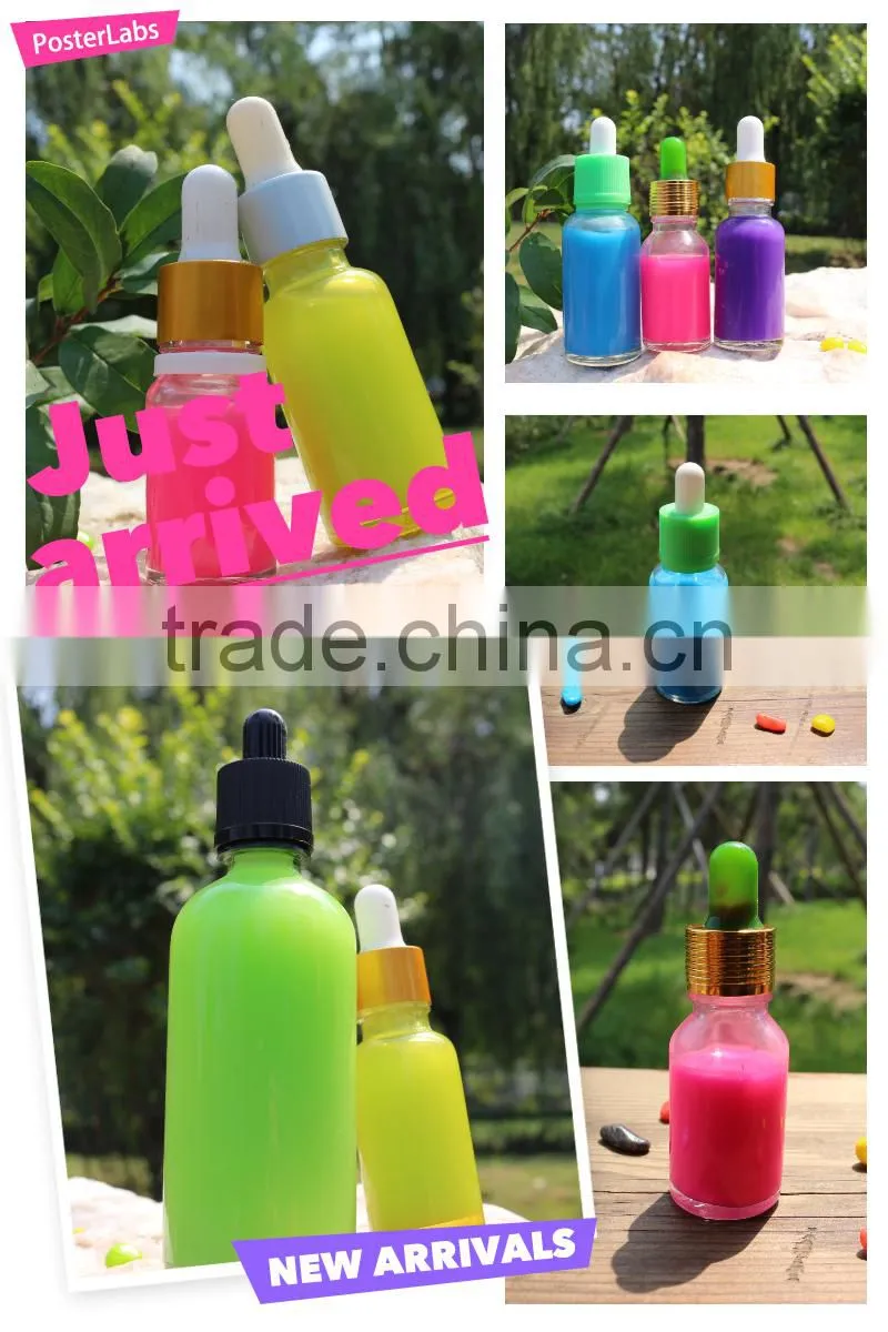 Flat shoulder refillable spray with printing flower cap lotion bottle GSB-0015R