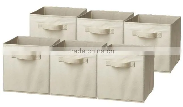 linen storage eco-friendly shower caddy 16x16x16 storage cube clothes storage boxes amazon fabric cosmetic organizer folding