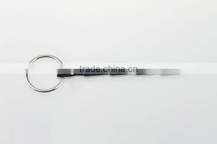 CTDA-013 Male Stainless Steel Soft Silicone Urethral Stretching Tube Urethra Metals Urine Catheter