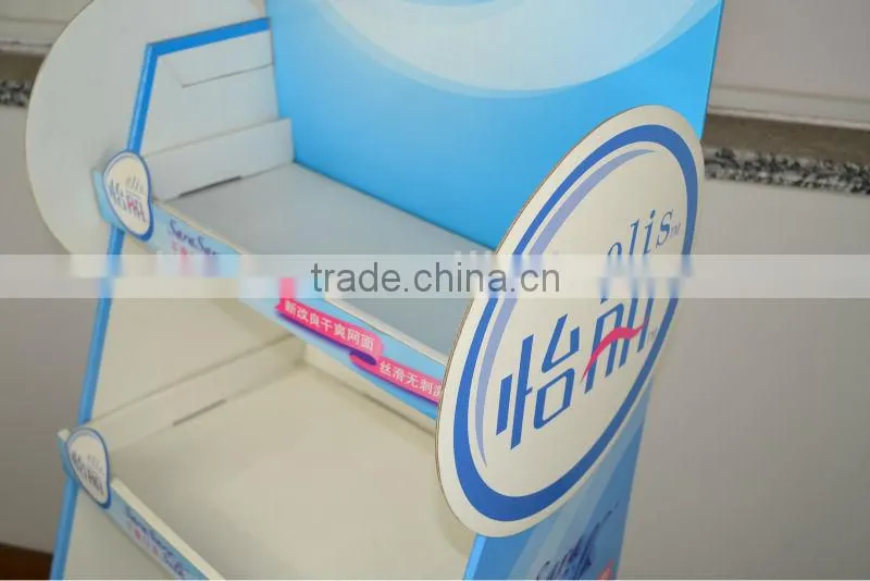 AEP advertisement floor display stand for Brand elis