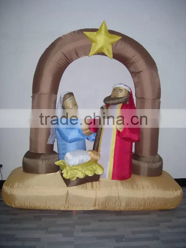 Inflatable door