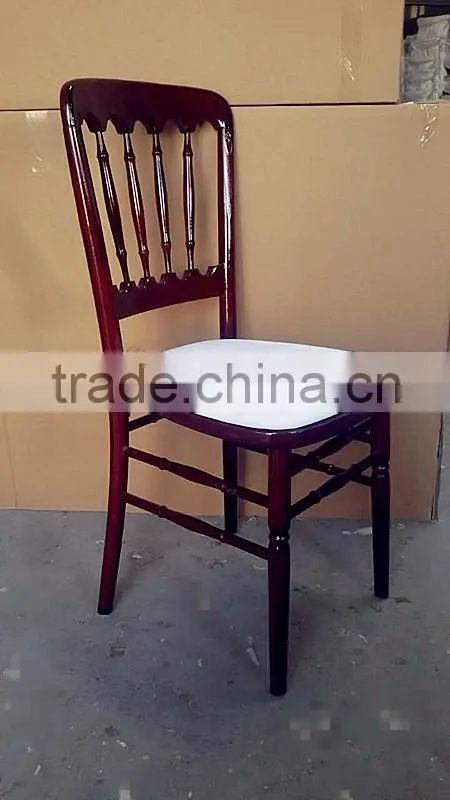 Wooden Wedding Mahogany Chateau Chair