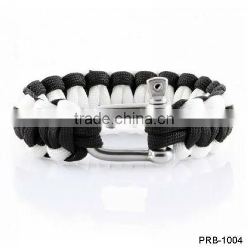2 color Paracute bracelet weaves style PRB-1011