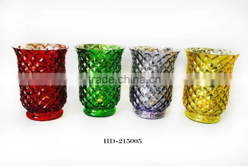 glass hurricane lanterns