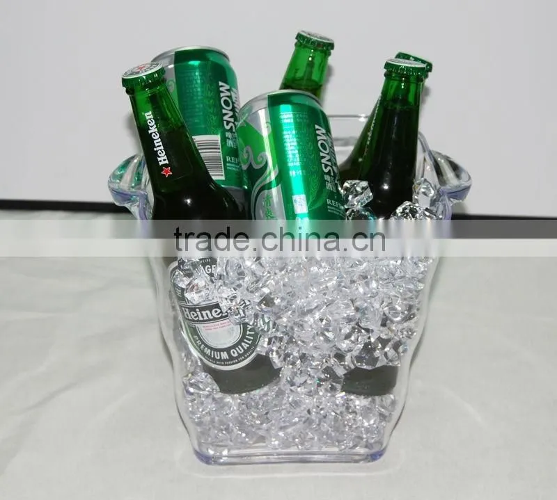 Plastic Custom Wholesale Beer Ice Bucket