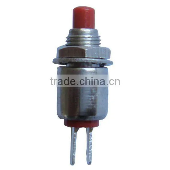 DS-402 red mininature low voltage Push Button Switch