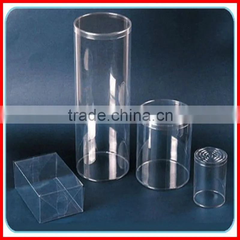 Plastic cylinder | tube | round box with lid