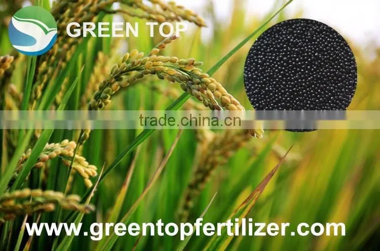 NPK compound fertilizer 12-1-1% granular amino acid black balls