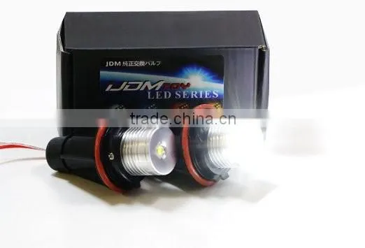 7000K White High Power LED Angel Eyes Ring light Marker Bulbs for B-MW 5 6 7 Series X3 X5 (Fit E39 E53 E60 E63 E64 E65 E66 E83)