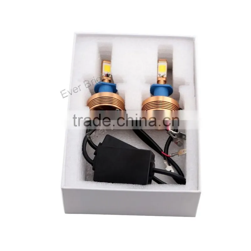 4800LM 40W 360 light COB h4 led headlight 12V dc 2pcs led bulbs for car light lamp led h4