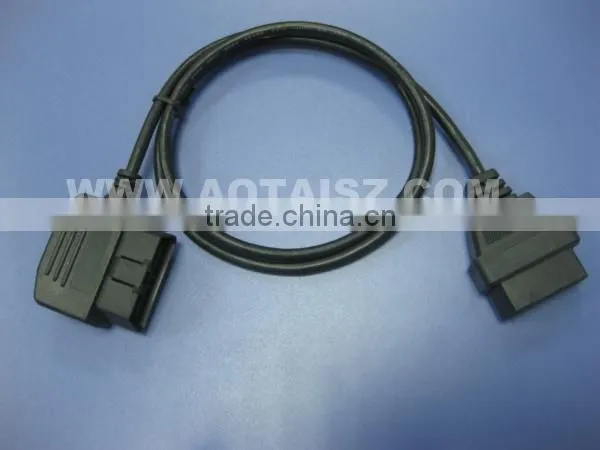 obdii auto diagnostic car wire factory obd male to female cable