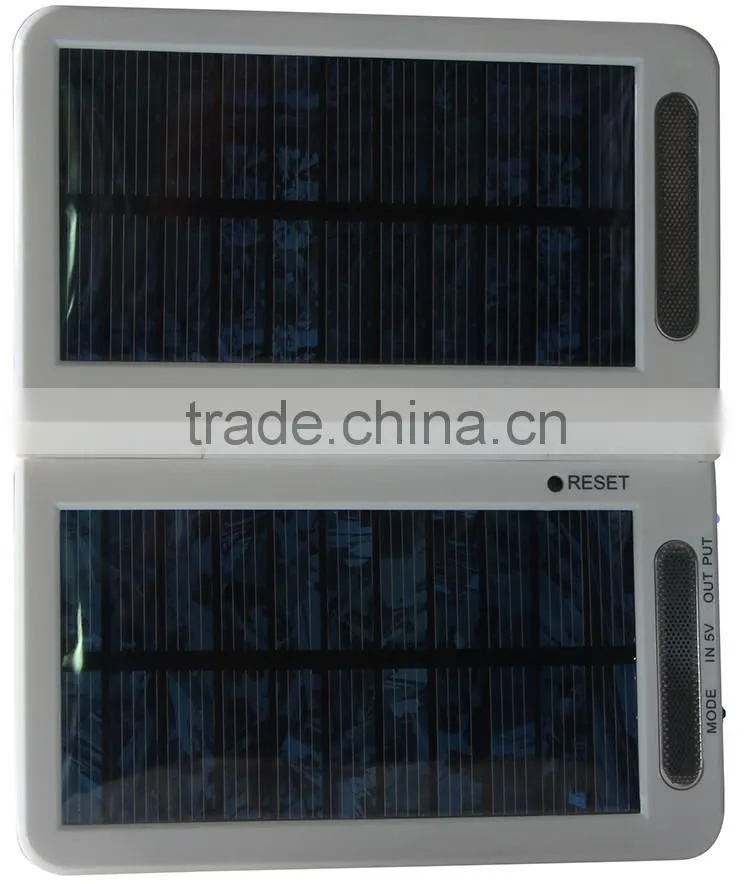 2016 New Design 100% handmade New Design Solar Charger For Mobile Phone,1.98W Hot Sale Cell Phone Solar Charger