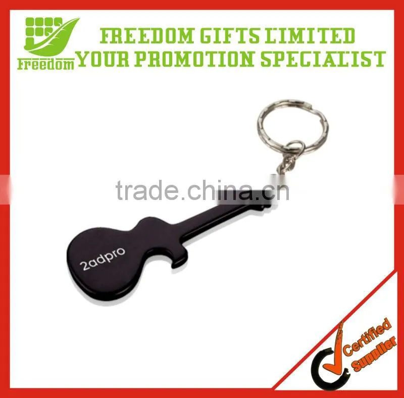 Promotional High Quality Aluminum Guitar Beer Bottle Opener