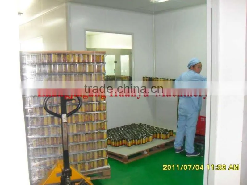 Filling machine Three Piece Can Style Tinplate Washing/Filling/Capping Production Line