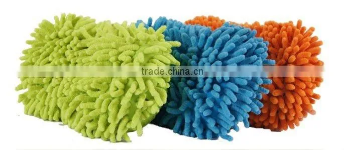 Best quality Chenille washing mitts