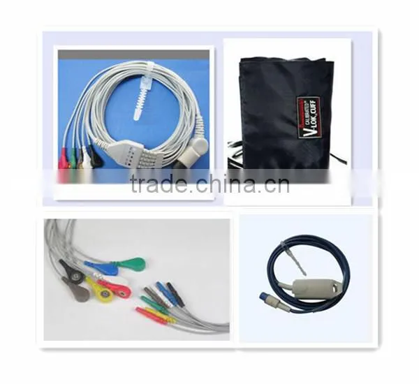 Sale medical equipment multi parameter patient monitor with etco2 sensor