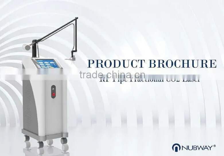 10600nm Laser Skin Resurfacing Medical Beauty Equipment RF Tube Fractional CO2 Laser