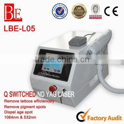CE Approval Professional laser tattoo removal machine
