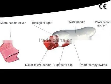 Micro needle LED Theory MT Titanium Derma Roller L004