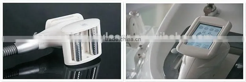 Portable RF Vacuum Roller Slimming Machine With Cavitation For Cellulite Removal