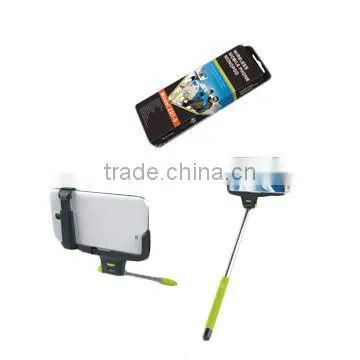 Hot sale high quality camera smonopod elfie stick bluetooth remote shutter