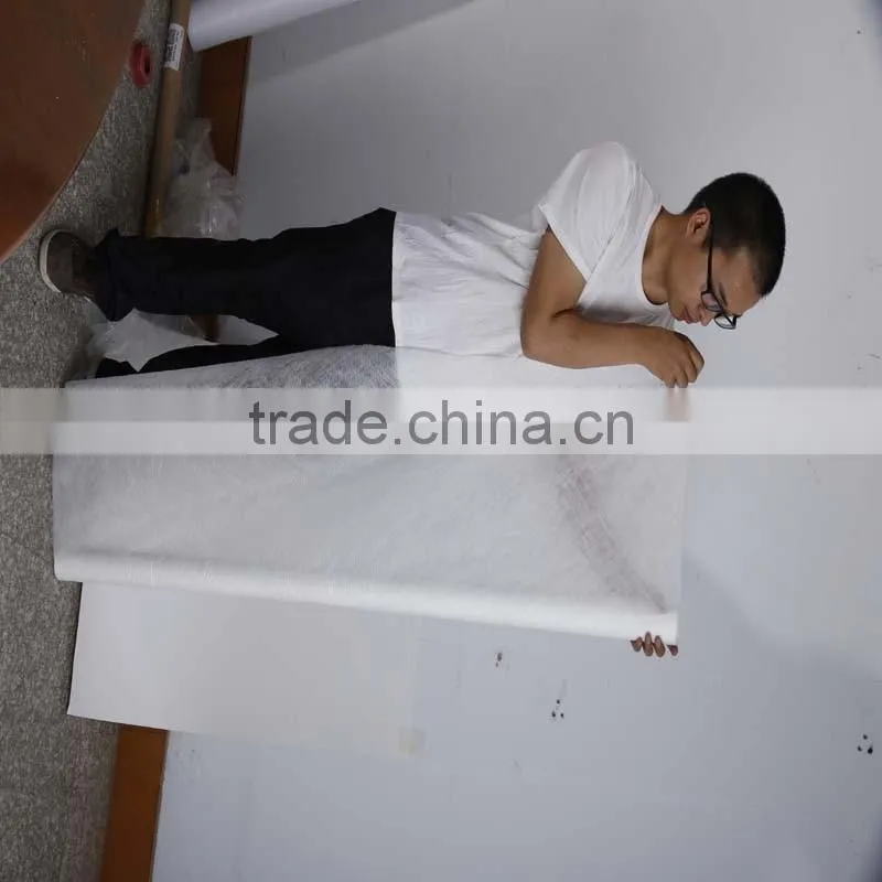 lace curtain fabric of non woven interlining