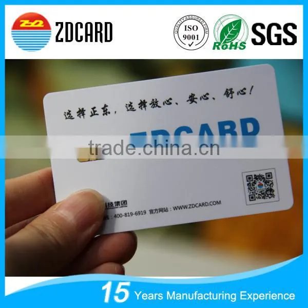 Manufacturer 256 Bytes FM4442/SLE4442 contact ic card