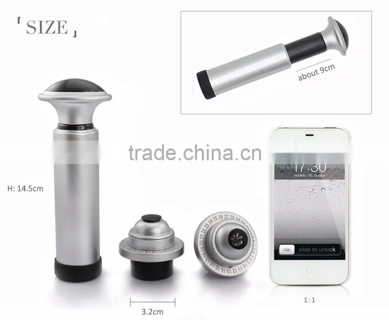 Vacuum wine bottle cork Wine bottle stopper Wine bottle