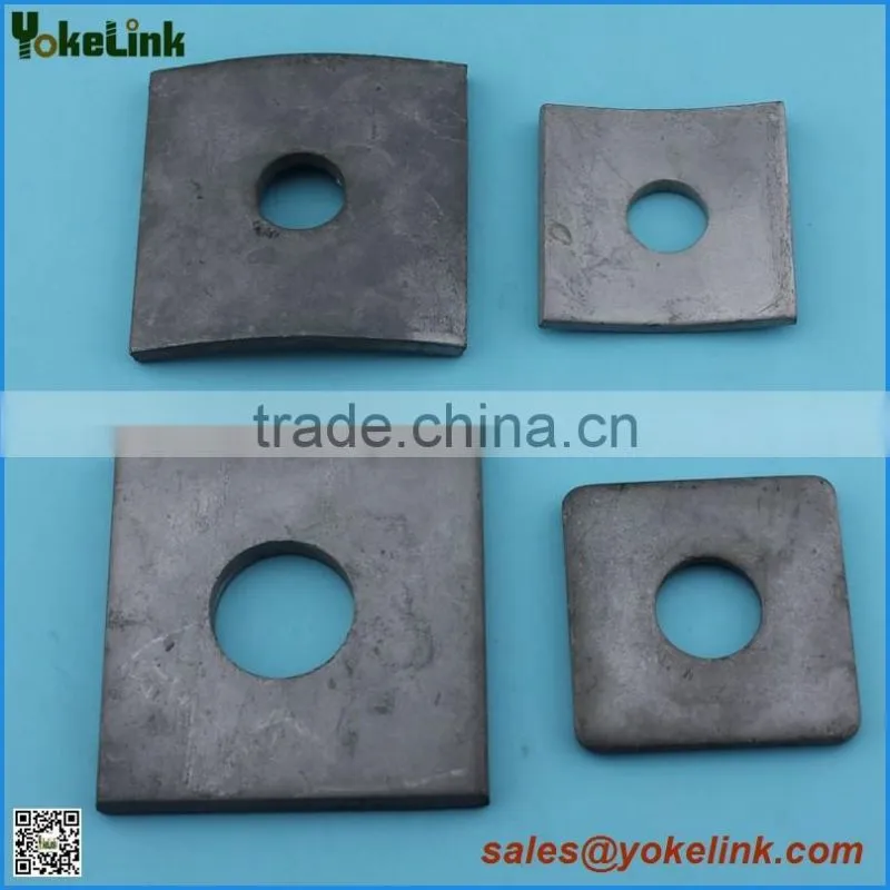4''X4'' Stamped square hole washer