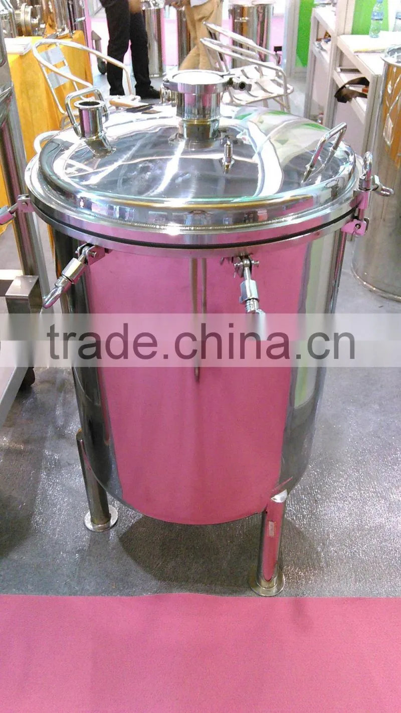 stainless steel pressure storage brite tank