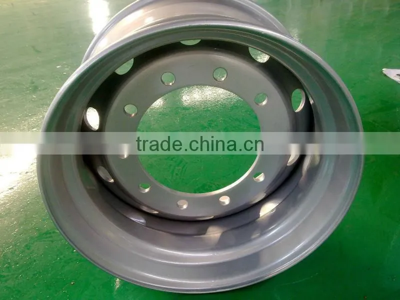 Tubeless steel truck wheel Rim 22.5x8.25