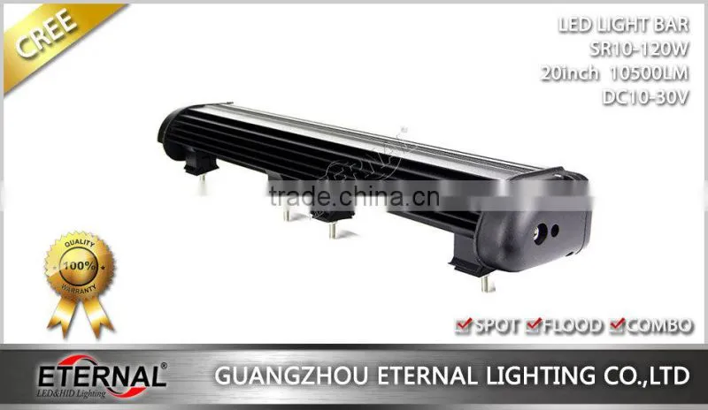 120W 20" led offroad light bar 4x4 truck trailer tractor equipments automotive police car led roof light bar