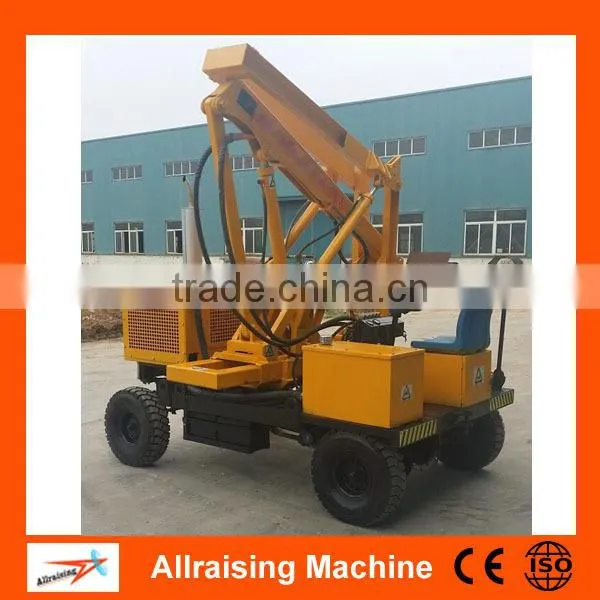 Highway Guardrail hydraulic static pile driver