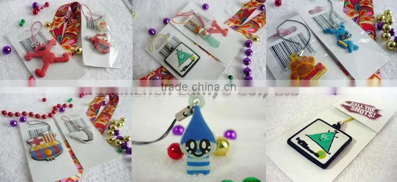 LED PVC Key Ring