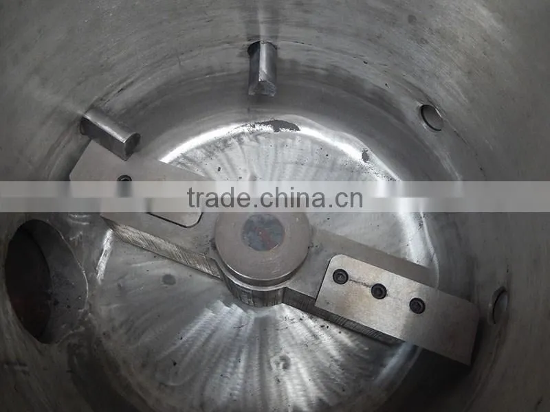 Used plastic agglomerator machine / PE PP film bags recycling machine