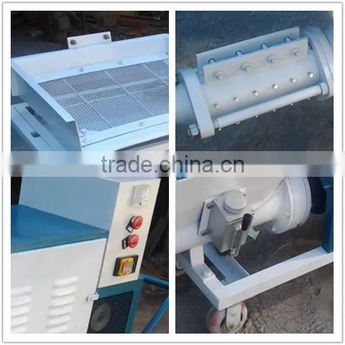 Automatic drawing wall spray plastering machine / Coagulation wall rendering mortar machine