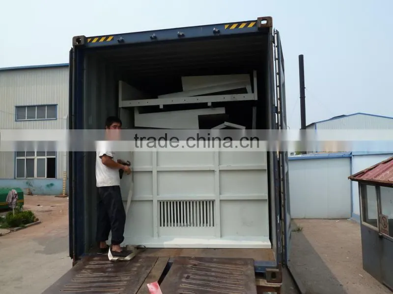 partition door insulated truck box bodies for ice cream truck dry box