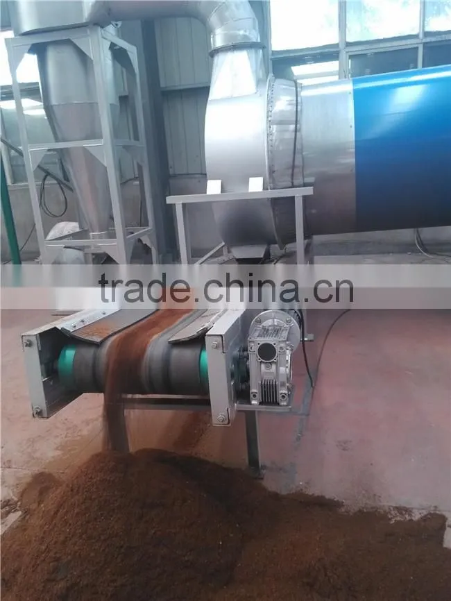 Resistance to corrosion cocopeat dryer/coco peat drying machine with stainless steel material
