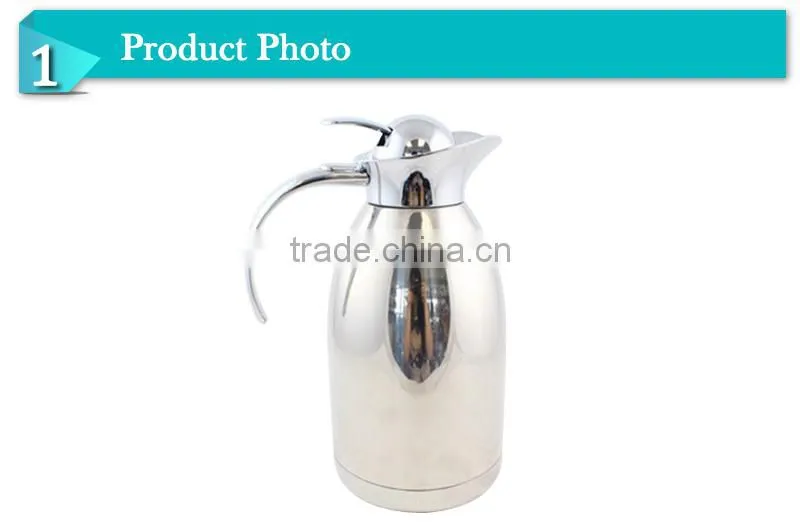 High grade double wall vacuum stainless steel hotel water bottle (JSUU)