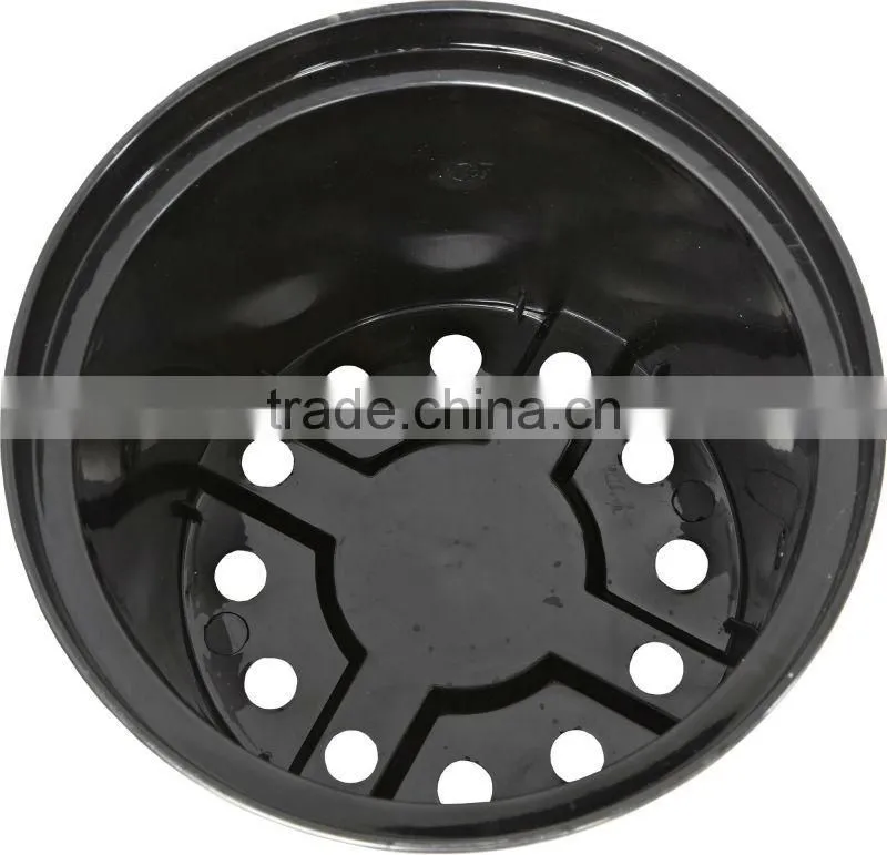 4L,7.5L,10L,12L,20L,25L,35L black gallon flower pot