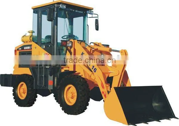 1.6 tons wheel loader shovel loader mucking loader