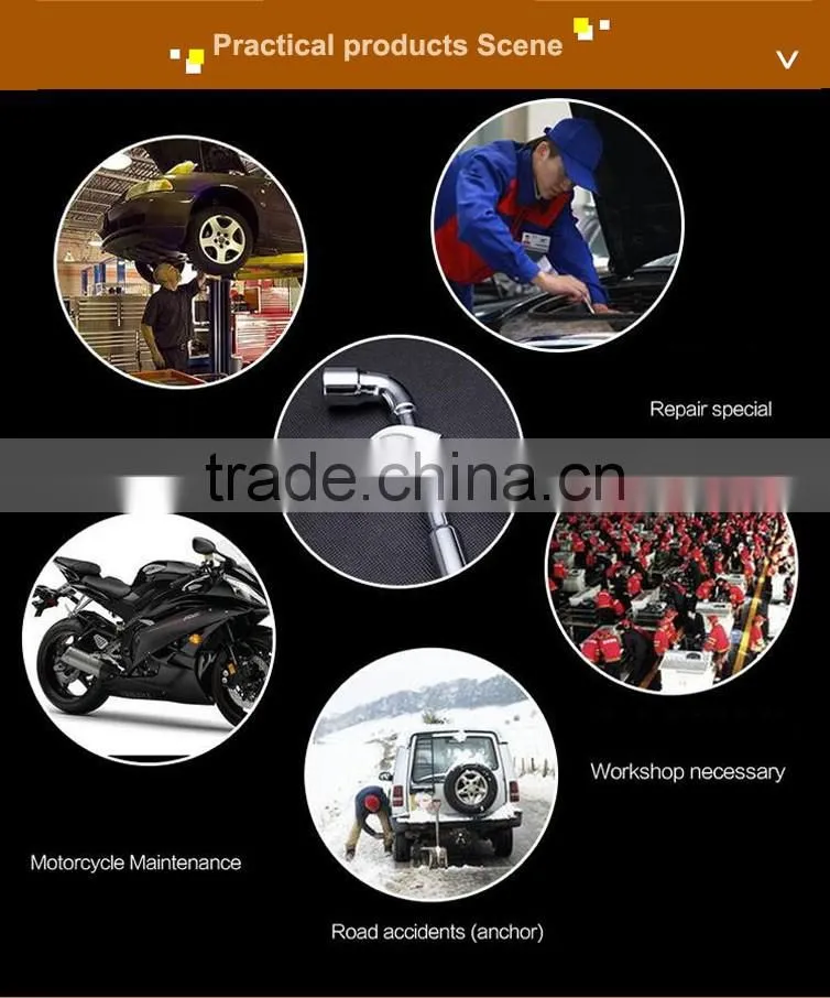 custom car crosshead l scoket handle wrench