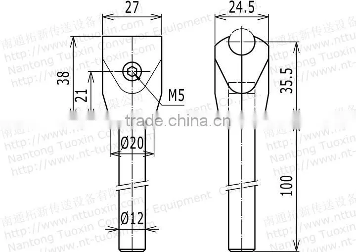 TX-109 C-Single Clamp Guide-Rail Clamps