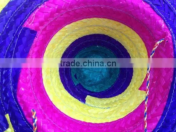 Hot Sale Custom Summer sombrero straw hat wholesale