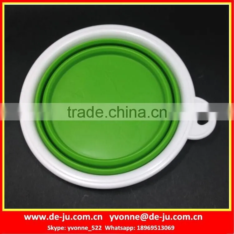 Novelty Pet Feeder Collapsible Silicone Bowls
