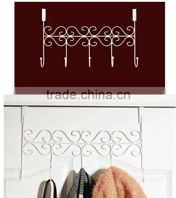 Multi-Function Love Metal Over The Door Hanging Hooks