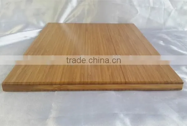 Finished side pressed 3-ply bamboo solid panels 12 mm