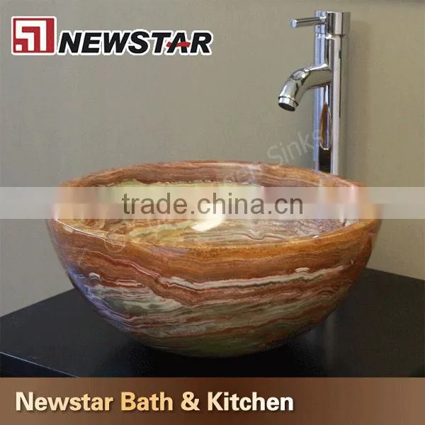 onyx marble stone bowl bathroom