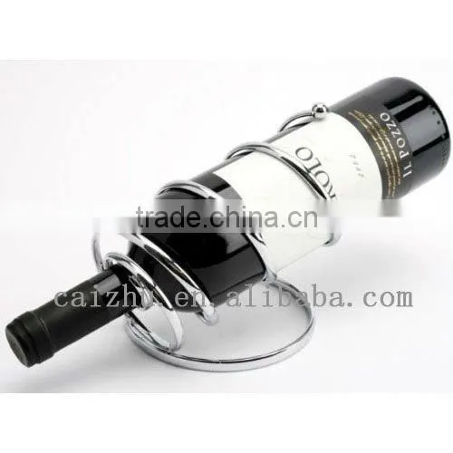 Metal spiral Wine Holder