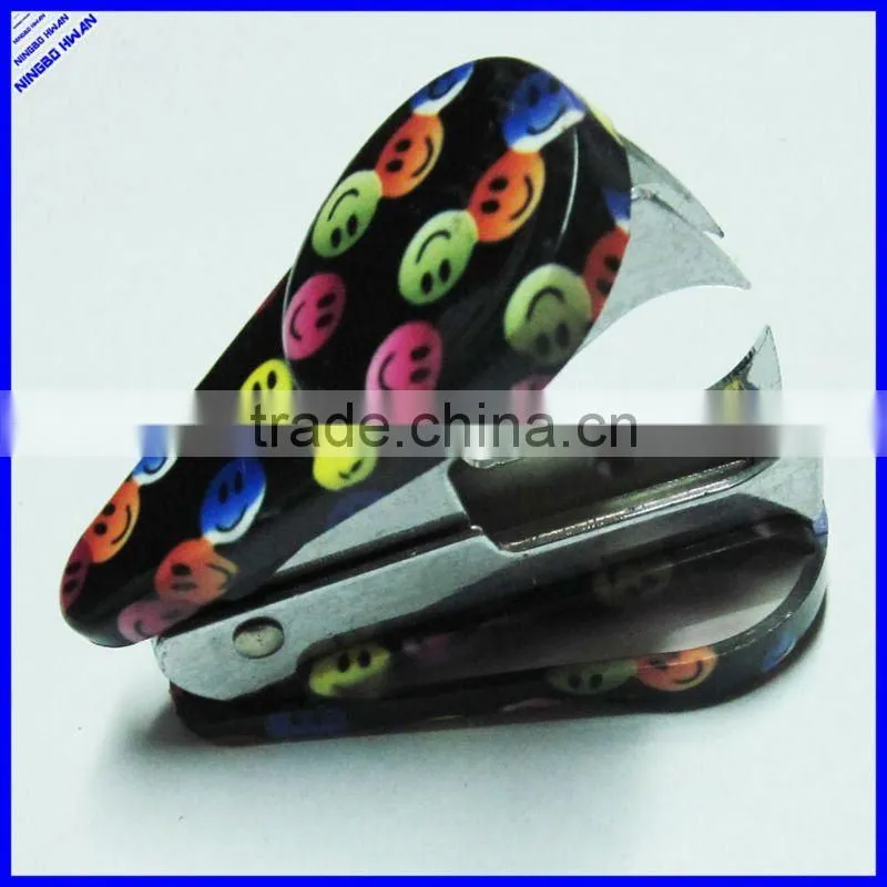 Multi function double lines teeth office staple remover